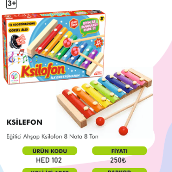 KSİLEFON AHŞAP 8Lİ KSİLEFON AHŞAP 8Lİ