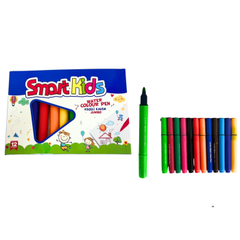 SMART 4041 JUMBO KEÇELİ KALEM 12RENK (BOX12)