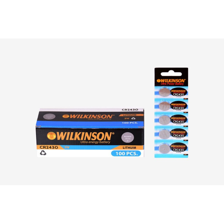 WILKINSON CR2430 LITHUIM PİL 5'Lİ