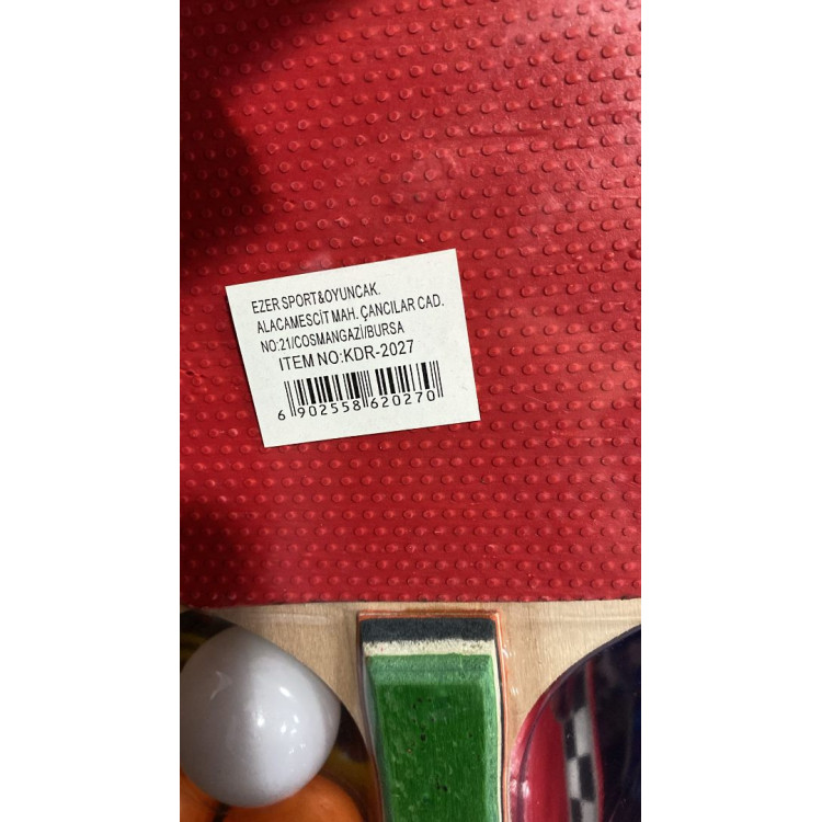 AĞAÇ RAKET SET LÜX 304-1-2027