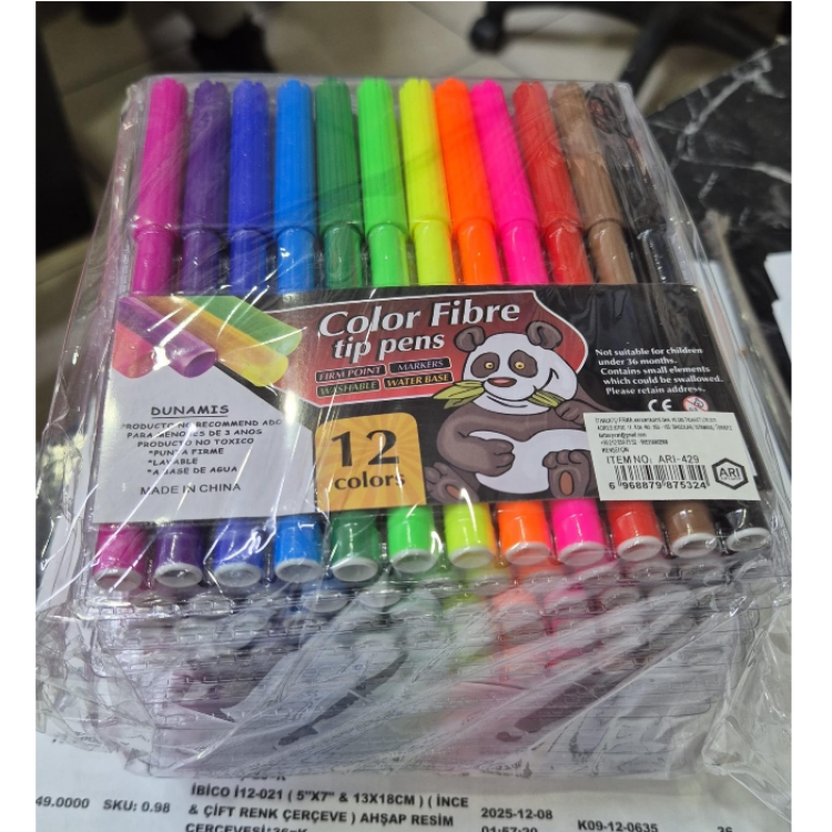 İTHAL 12'Lİ KEÇELİ KALEM ARI-429 12Lİ