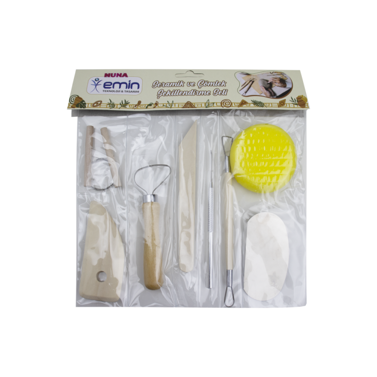 Seramik ve Çömlek Şekillendirme Seti