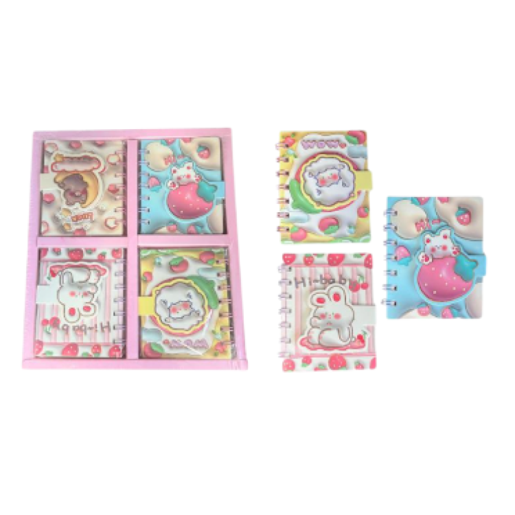 MİKRO NT-05 KIZ MODEL 8X10CM ÇİZGİLİ NOT DEFTERİ (BOX24) MİKRO NT-05 KIZ MODEL 8X10CM ÇİZGİLİ NOT DEFTERİ (BOX24)