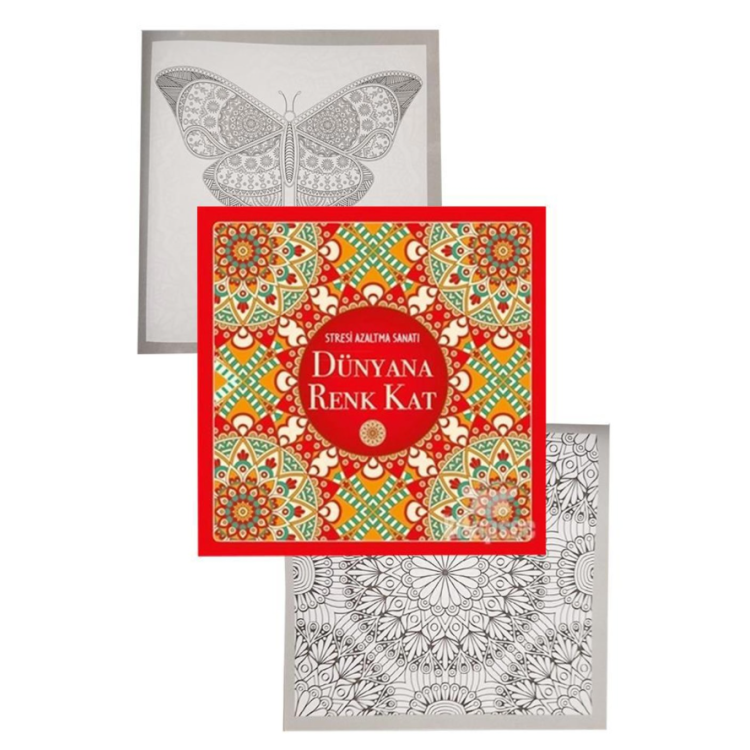 EMA DÜNYANA RENK KAT MANDALA