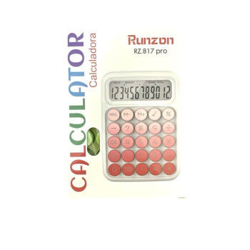 RUNZON RZ-817 PRO RENKLİ HESAP MAKİNESİ*96