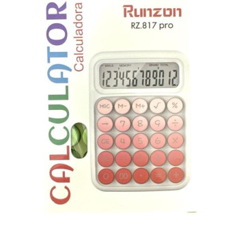 RUNZON RZ-817 PRO RENKLİ HESAP MAKİNESİ*96 RUNZON RZ-817 PRO RENKLİ HESAP MAKİNESİ*96