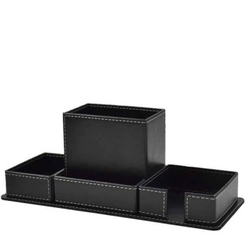 MİMAKS DK-25 T BÖLME SUNİ DERİ MASAÜSTÜ SET 4LÜ MİMAKS DK-25 T BÖLME SUNİ DERİ MASAÜSTÜ SET 4LÜ