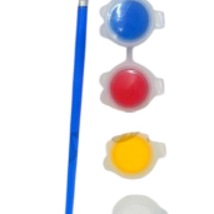 ŞERİT KUTU AKRİLİK BOYA 3ML 6 RENK