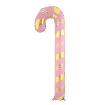 Pembe Gold Baston Folyo Balon 8798 73X36CM Pembe Gold Baston Folyo Balon 8798 73X36CM
