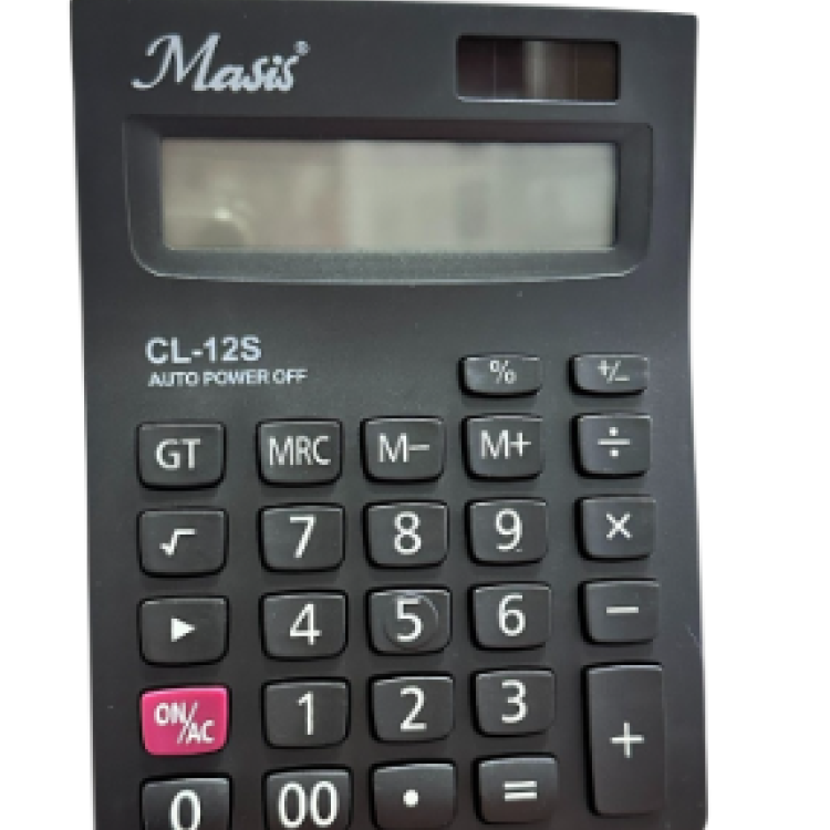 MASİS CL-12S HESAP MAKİNASI 12 HANELİ