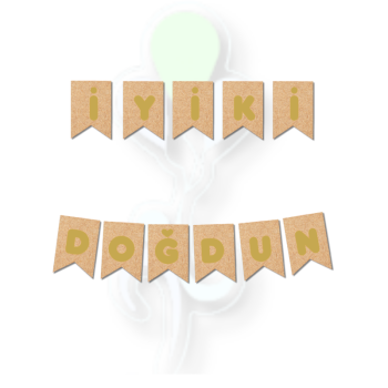 Banner Kraft-Altın İyi Ki Doğdun Banner Kraft-Altın İyi Ki Doğdun