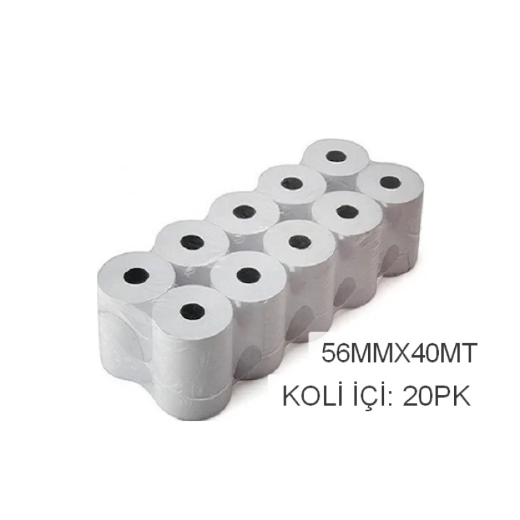 56X40 YAZARKASA POS RULOSU (BOX10) *20