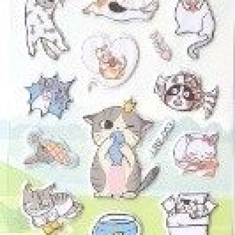 KEDİLER SERİSİ KABARTMA STICKER KEDİLER SERİSİ KABARTMA STICKER
