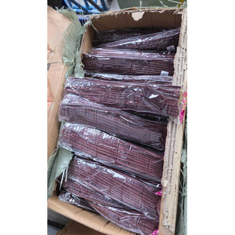 TEK RENK 30CM ŞÖNİL 100LÜ -KOYUKAHVE