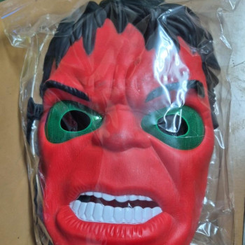 HULK IŞIKLI KIRMIZI KALİTELİ MASKE HULK IŞIKLI KIRMIZI KALİTELİ MASKE
