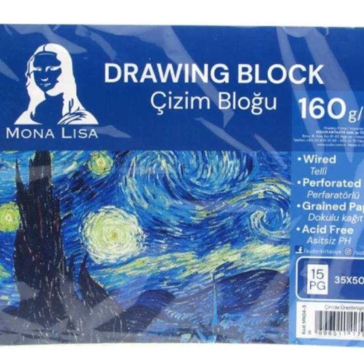 MONOLİSA MN24-3 ÇİZİM BLOGU TELLİ 35X50 15YP MONOLİSA MN24-3 ÇİZİM BLOGU TELLİ 35X50 15YP