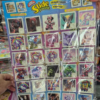 KARIŞIK PLASTİK MİNİ PUZZLE KARTELADA (BOX30) KARIŞIK PLASTİK MİNİ PUZZLE KARTELADA (BOX30)