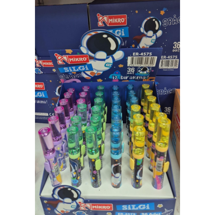 MİKRO ER-4575 SPACE HİGH SİLGİ 36LI