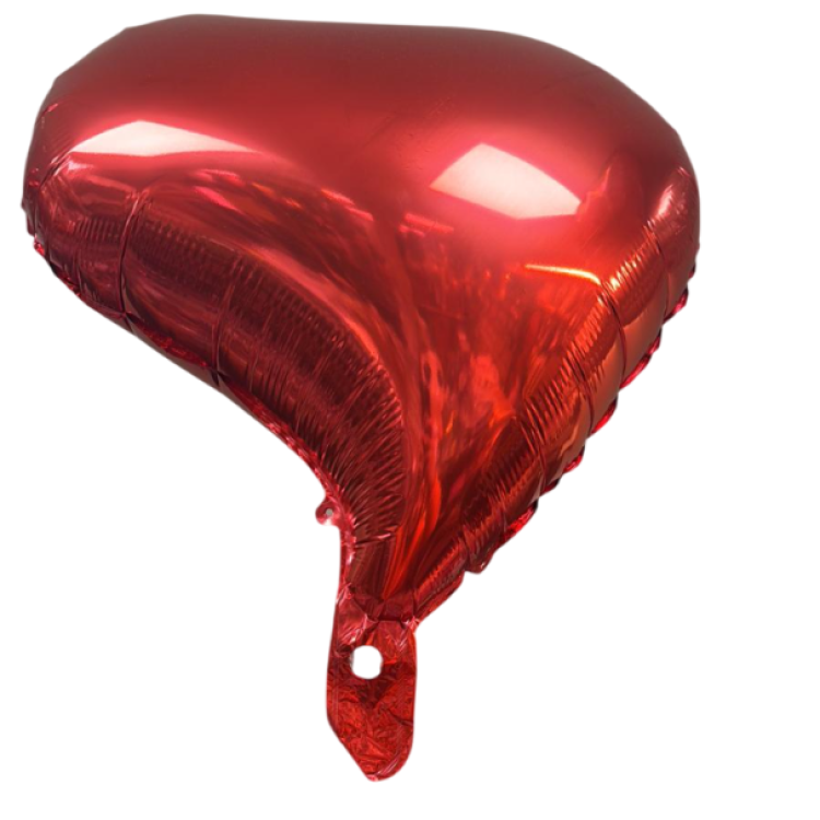 KIRMIZI OVAL KALP FOLYO BALON 18İNC KIRMIZI OVAL KALP FOLYO BALON 18İNC