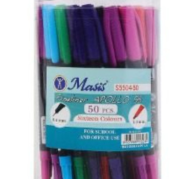 MASİS FİNELİNER APOLLO 55 İKİ UÇLU KALEM STN 50 Lİ MASİS FİNELİNER APOLLO 55 İKİ UÇLU KALEM STN 50 Lİ