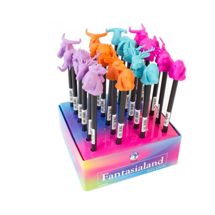 DOLPHIN WP-202 SİLGİ BAŞLIKLI KALEM 24'LÜ