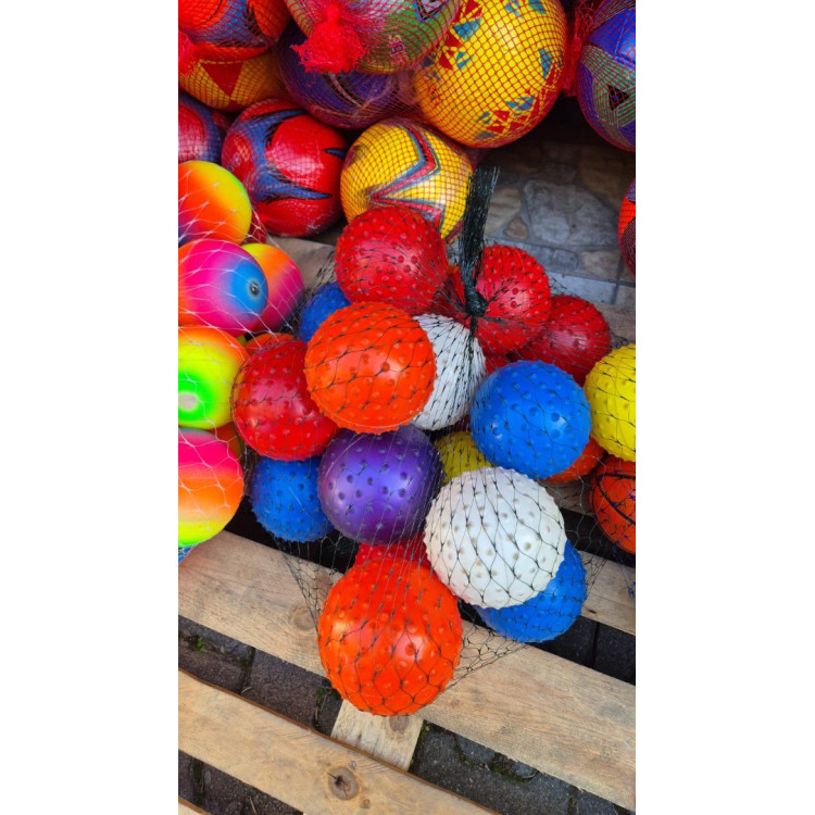 PLASTİK TOP KÜÇÜK DİKENLİ DENİZ TOPU 90GR 15CM 30LU