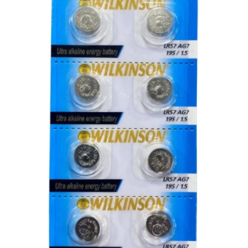 WILKINSON AG7 ALKALİNE PİL 10'LU PAKET*20 WILKINSON AG7 ALKALİNE PİL 10'LU PAKET*20