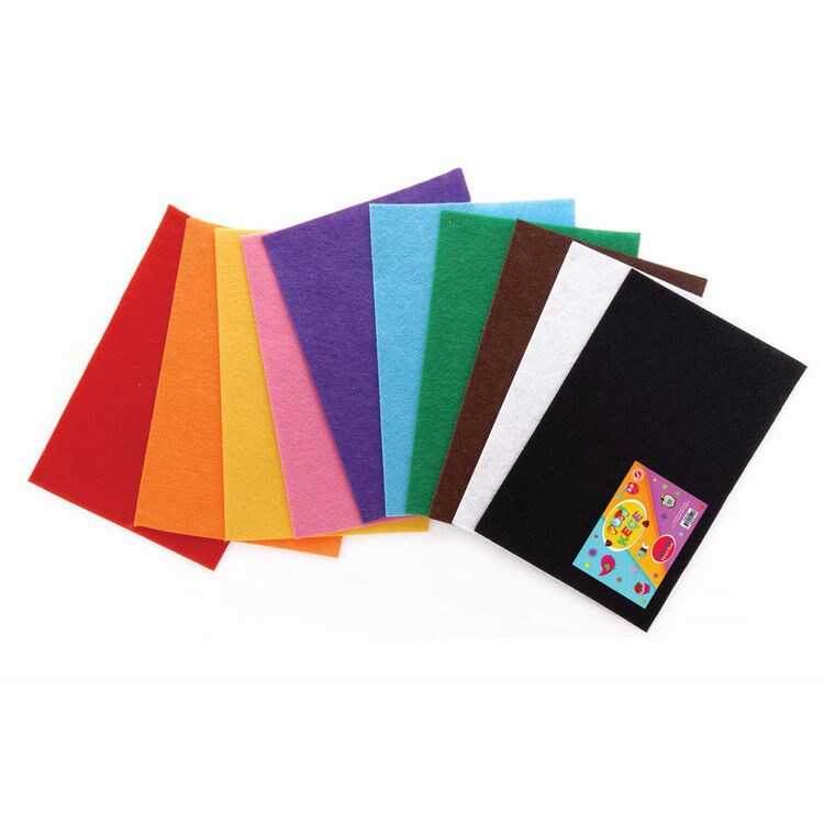 PUTİ 50X70 KEÇE 10 RENK *25 PUTİ 50X70 KEÇE 10 RENK *25