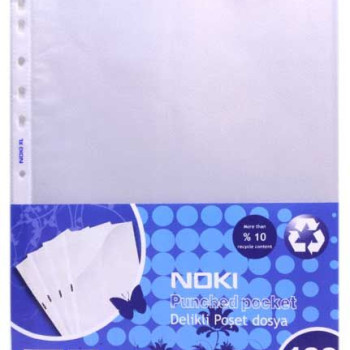 NOKI A4 POŞET DOSYA 100 LÜ FÖY ŞEFFAF NOKI A4 POŞET DOSYA 100 LÜ FÖY ŞEFFAF