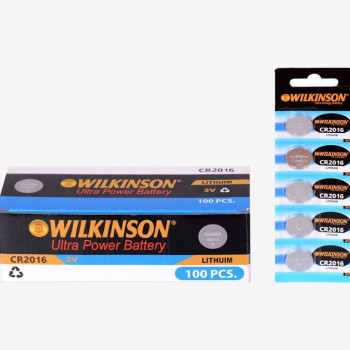 WILKINSON CR2016 LITHUIM PİL 5'Lİ*20 WILKINSON CR2016 LITHUIM PİL 5'Lİ*20
