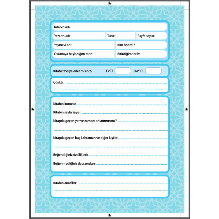 ÖZET DEFTERİ 17X24 (BOX12) -A05