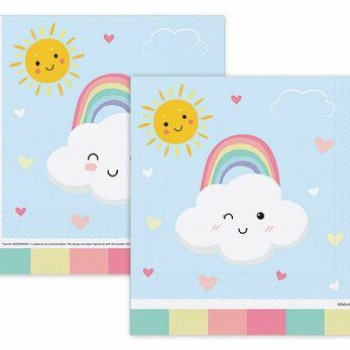 B.E. GÖKKUŞAĞI BULUT PEÇETE 33X33 16'LI