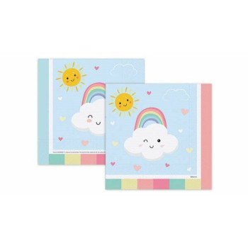 B.E. GÖKKUŞAĞI BULUT PEÇETE 33X33 16'LI