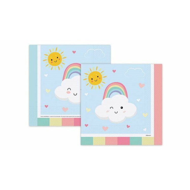 B.E. GÖKKUŞAĞI BULUT PEÇETE 33X33 16'LI