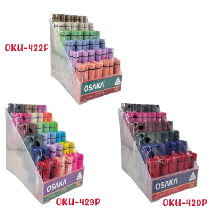 OSAKA OKU-422P 120Lİ VERSATİL 0.7 KALEM UCU 90 TÜP