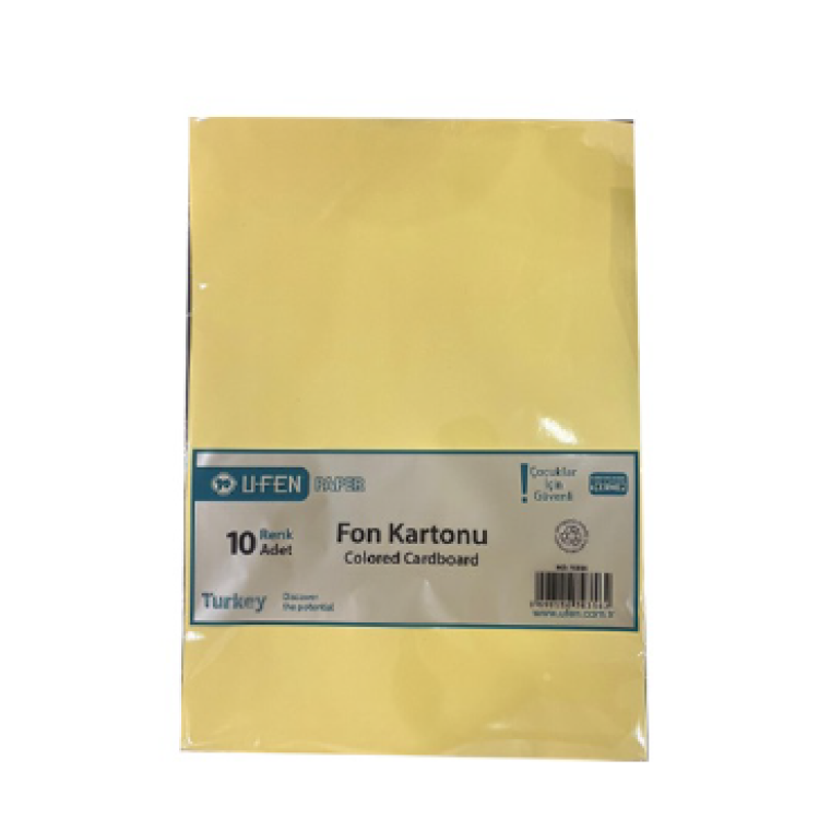 UFEN FON KARTONU 25X35 10 RENK