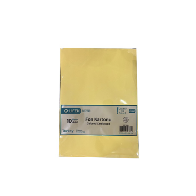 UFEN FON KARTONU 25X35 10 RENK