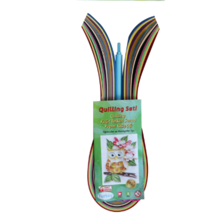 Katlama (Quilling) Sanatı Yerli 10MM ŞİŞİ İÇİNDE