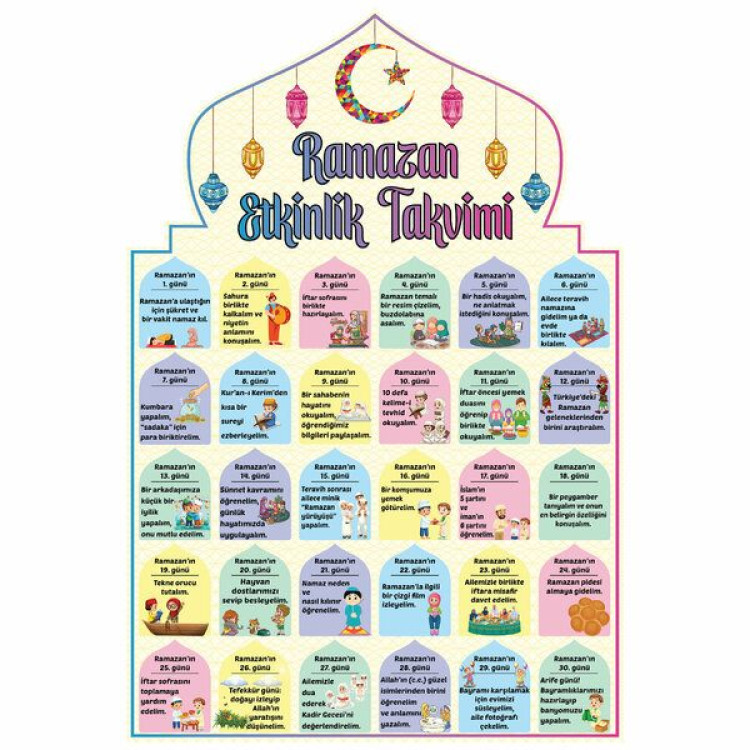 RAMAZAN ETKİNLİK TAKVİMİ