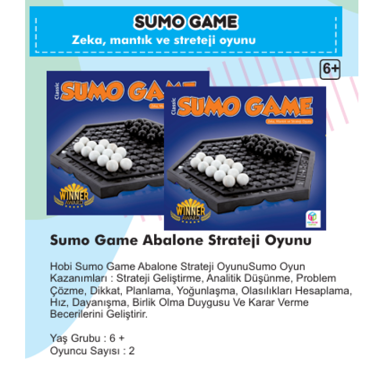 SUMO GAME ABALONE STRATEJİ OYUNU