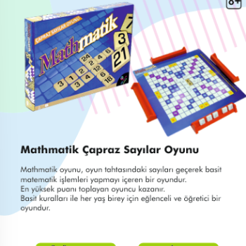 MATHMATİK ÇAPRAZ SAYILAR OYUNU MATHMATİK ÇAPRAZ SAYILAR OYUNU