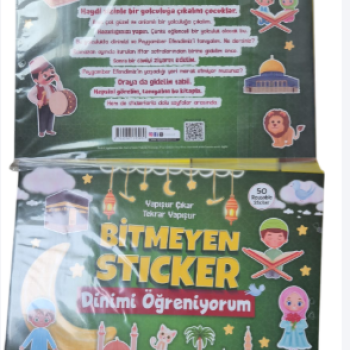 TÜKENMEZ STİCKER DİNİMİ ÖĞRENİYORUM  ((100+ ÇIKARTMA) BICIRIK TÜKENMEZ STİCKER DİNİMİ ÖĞRENİYORUM  ((100+ ÇIKARTMA) BICIRIK