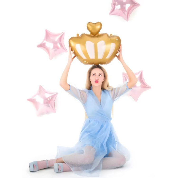 TAÇ ŞEKLİNDE FOLYO BALON 7180 65X58 HELYUM