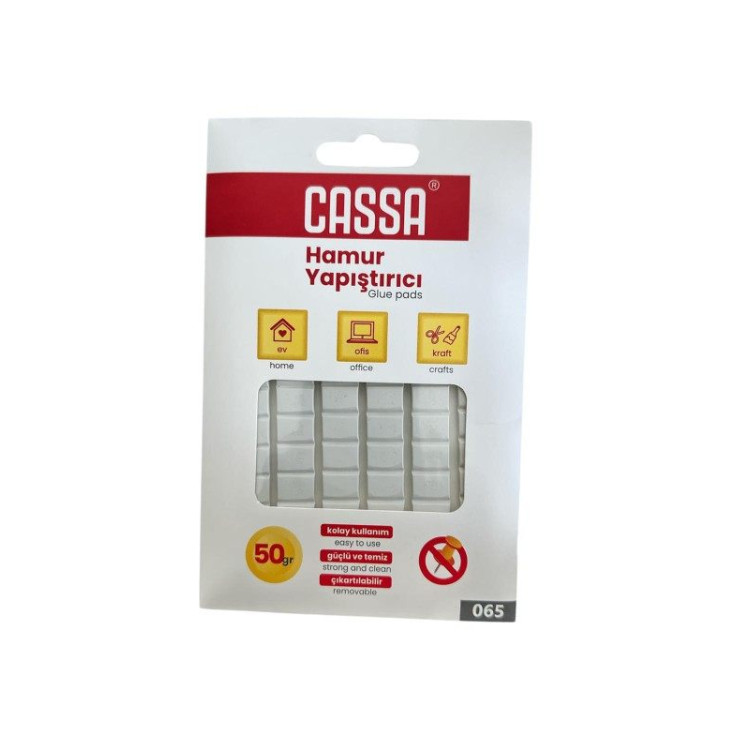 CASSA 065 HAMUR YAPIŞTIRICI TACK-İT BEYAZ 12Lİ