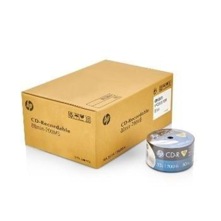 HP CD-R 52X 700MB, - 600 Adet/Koli(12paket)