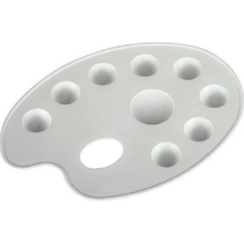 YILDIZLAR KOD:138 BÜYÜK GODELİ OVAL RESİM PALETİ 12'Lİ