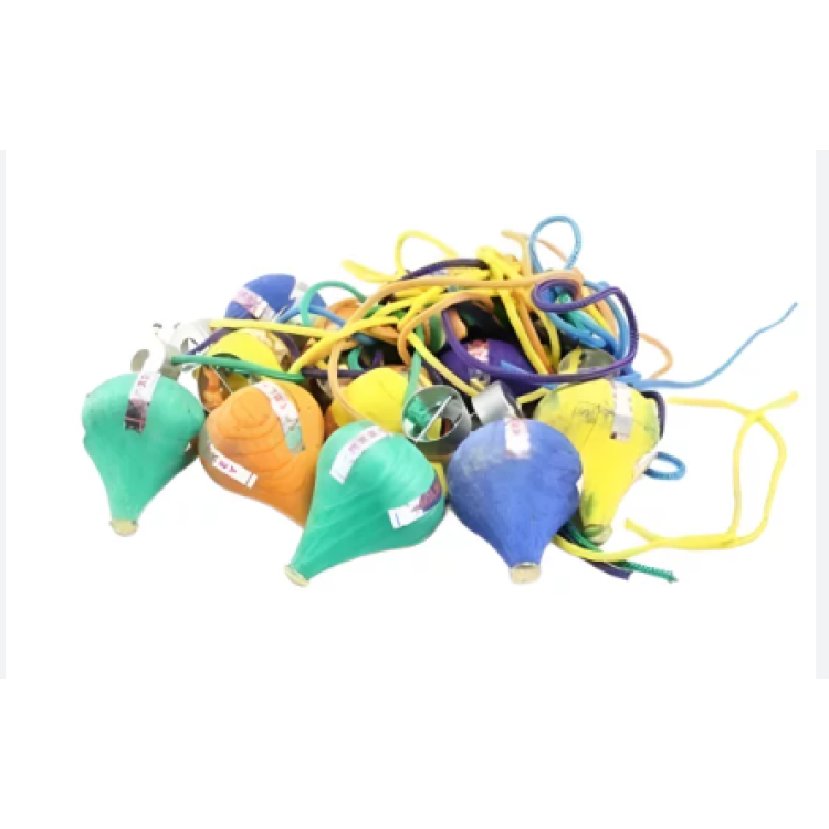 RENKLİ İPLİ AĞAÇ TOPAÇ (P12)