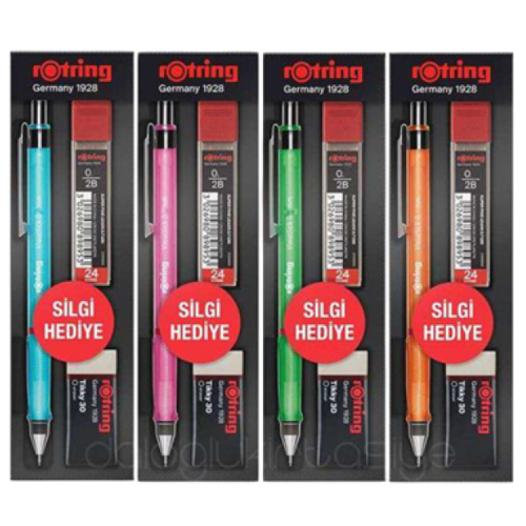 ROTRİNG VİSUCLİCK 0.7 SET KALEM + SİLGİ + MİN