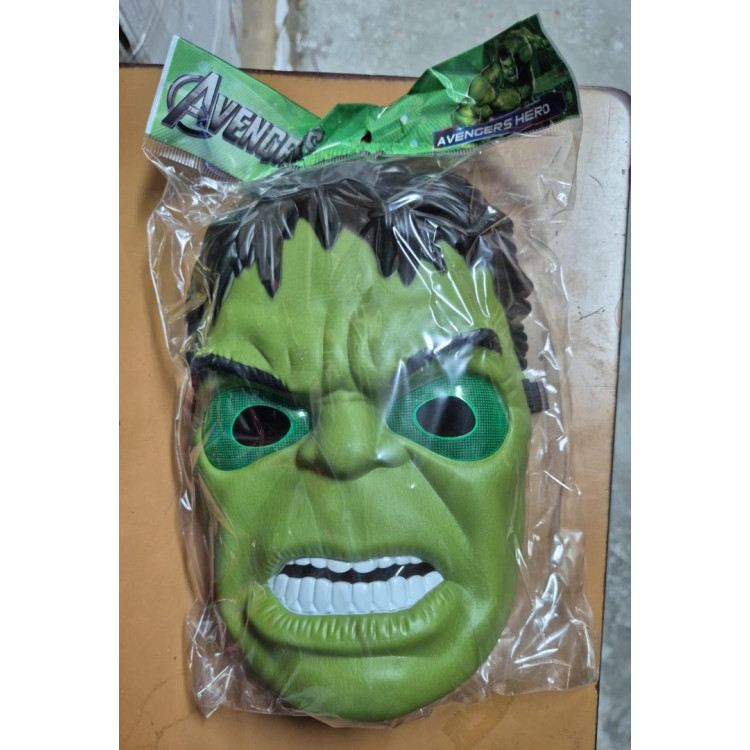 HULK YEŞİL IŞIKLI KALİTELİ MASKE