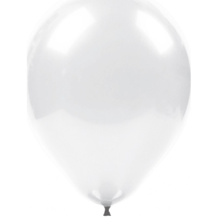 Pastel 12" Balon Balonevi Beyaz